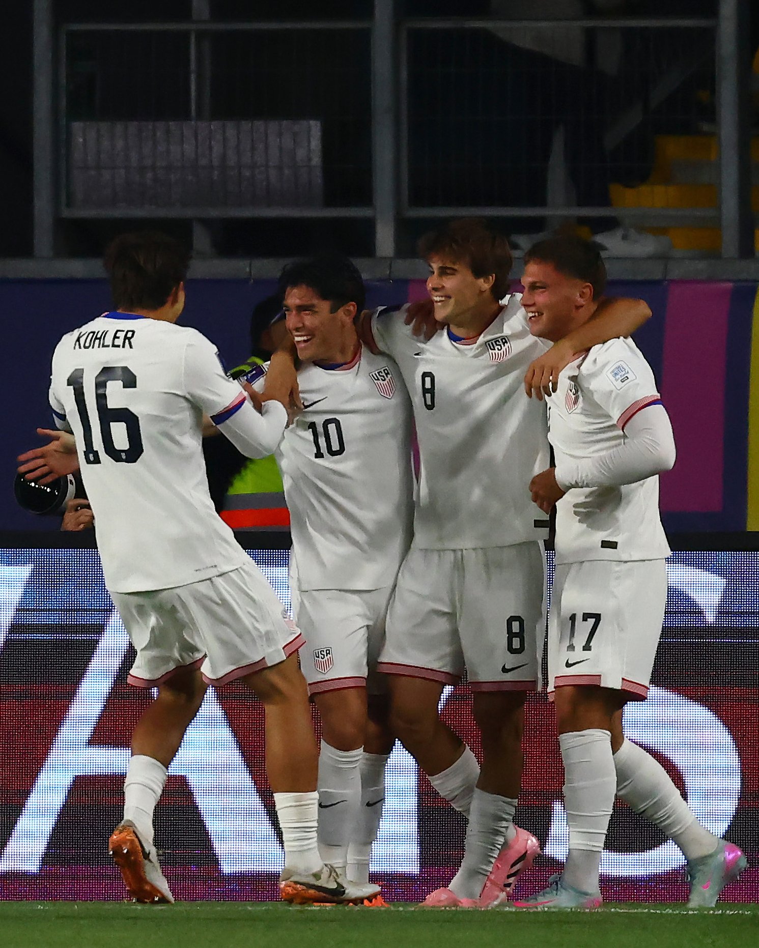 Estados Unidos apabulló a Nueva Caledonia en el Mundial sub 20