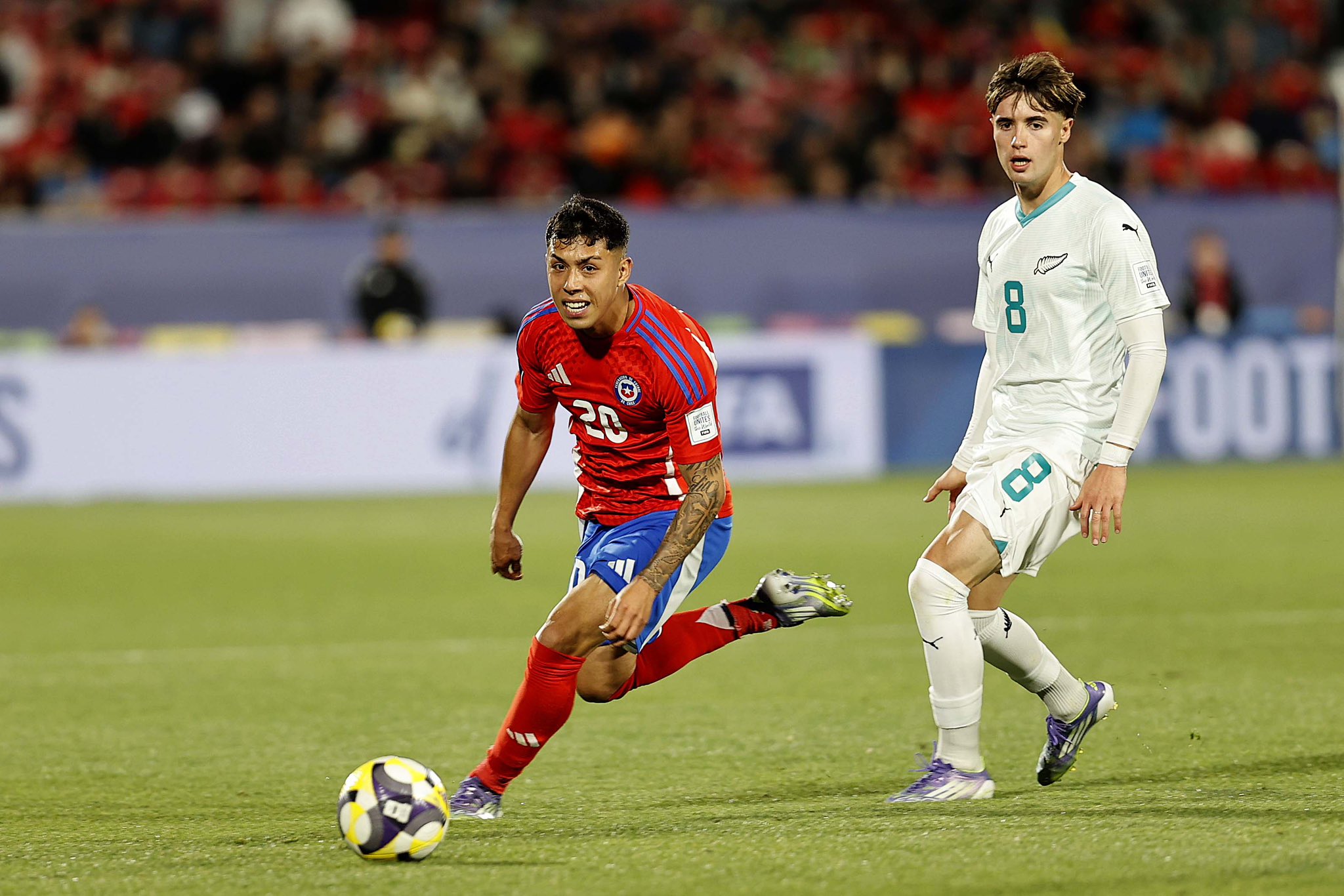 Chile empezó su camino en el Mundial sub 20 con una sufrida victoria
