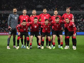 ¡Show de festejos! Georgia goleó a Bulgaria y enderezó el rumbo