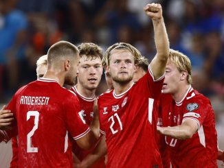 Dinamarca bajó a Grecia y encamina su rumbo en eliminatorias