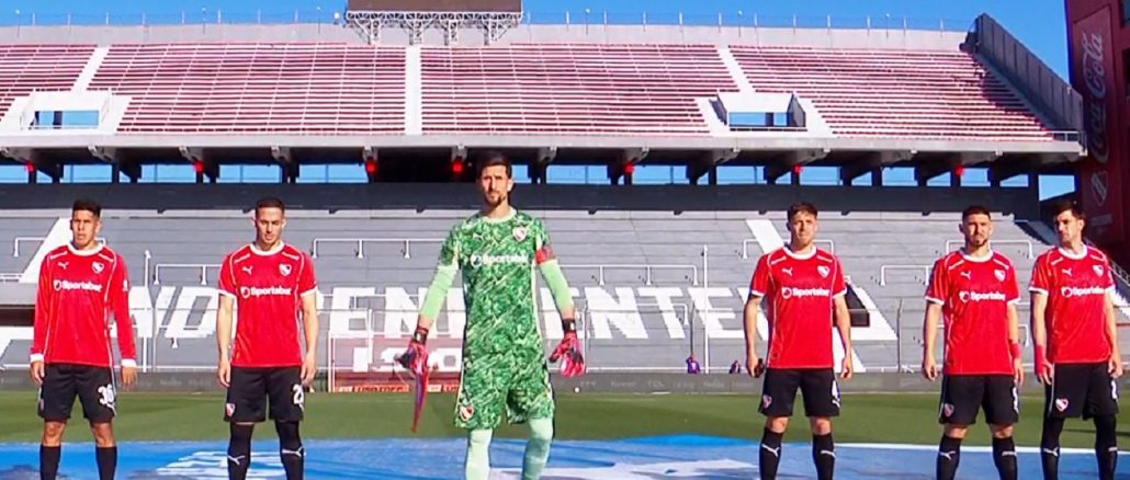 Independiente juega con aforo reducido y cantos contra CONMEBOL