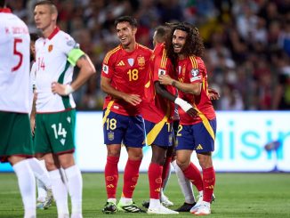 Resultado cómodo: España goleó 3 a 0 a Bulgaria en su estreno de eliminatorias europeas