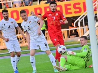 Fue 5 a 0 en casa: Macedonia del Norte goleó a Liechtenstein y lidera en eliminatorias