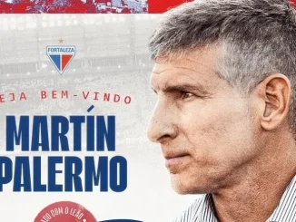 Fortaleza presentó a Martín Palermo