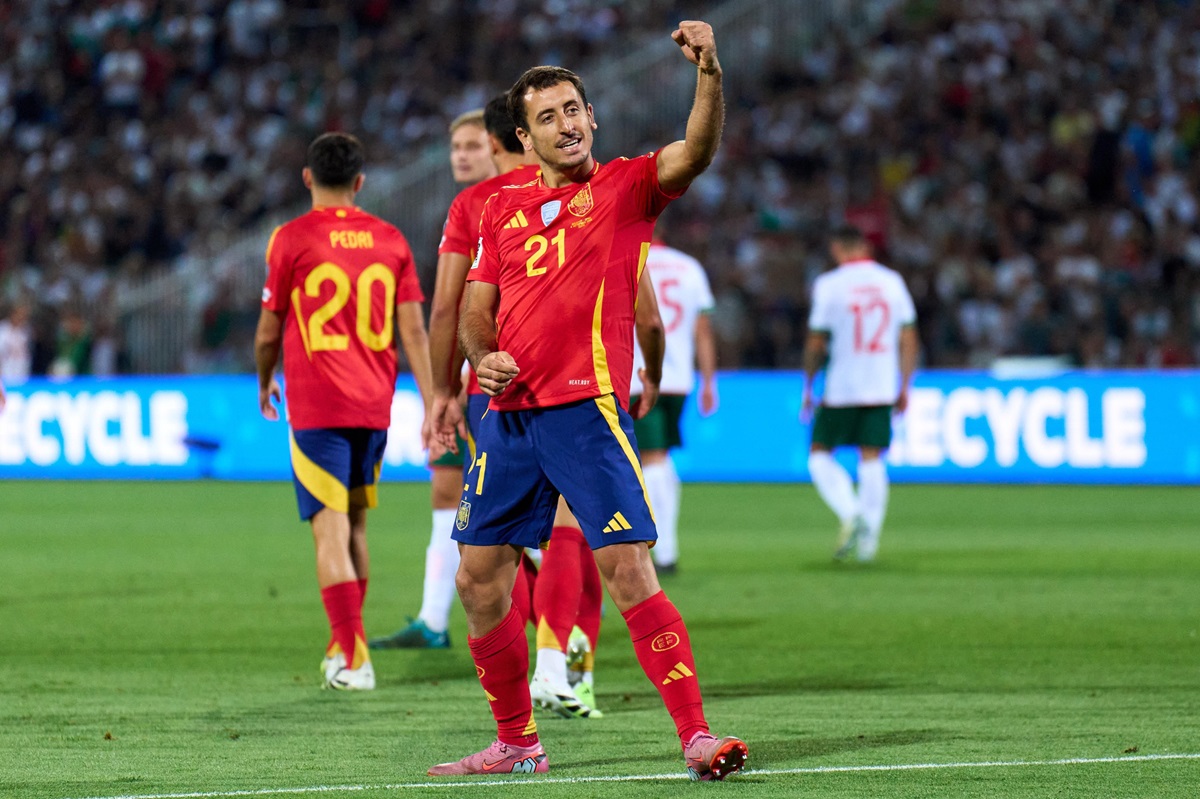 Mikel Oyarzabal se metió entre los 15 máximos goleadores de España