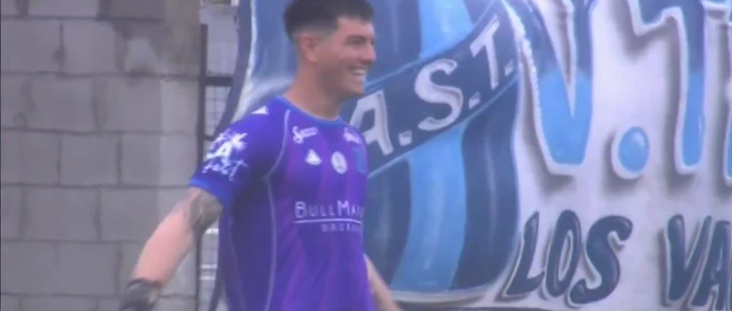 Histórico gol del arquero Joaquín Enrico de arco a arco para San Telmo Histórico gol del arquero Joaquín Enrico de arco a arco para San Telmo