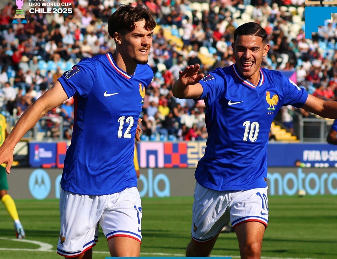 Francia inició el Mundial sub 20 con victoria ante Sudáfrica en Rancagua