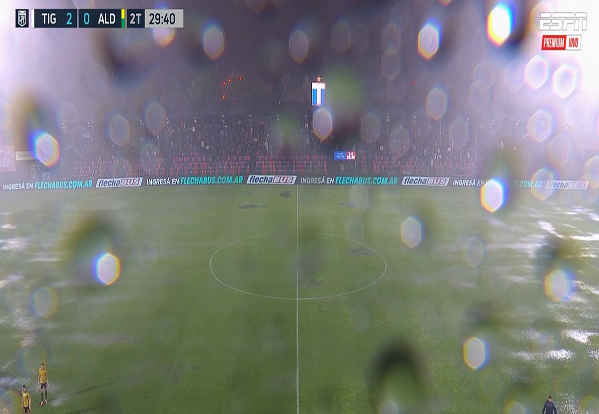 Tigre y Aldosivi suspendido por diluvio