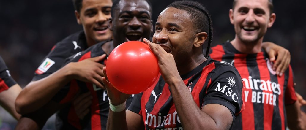 Christpher Nkunku celebró su primer gol con Milan Milan goleó a Lecce y avanzó en Coppa Italia
