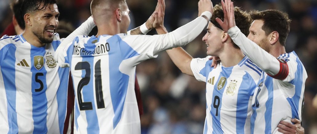 Argentina vs Venezuela Argentina venció a Venezuela