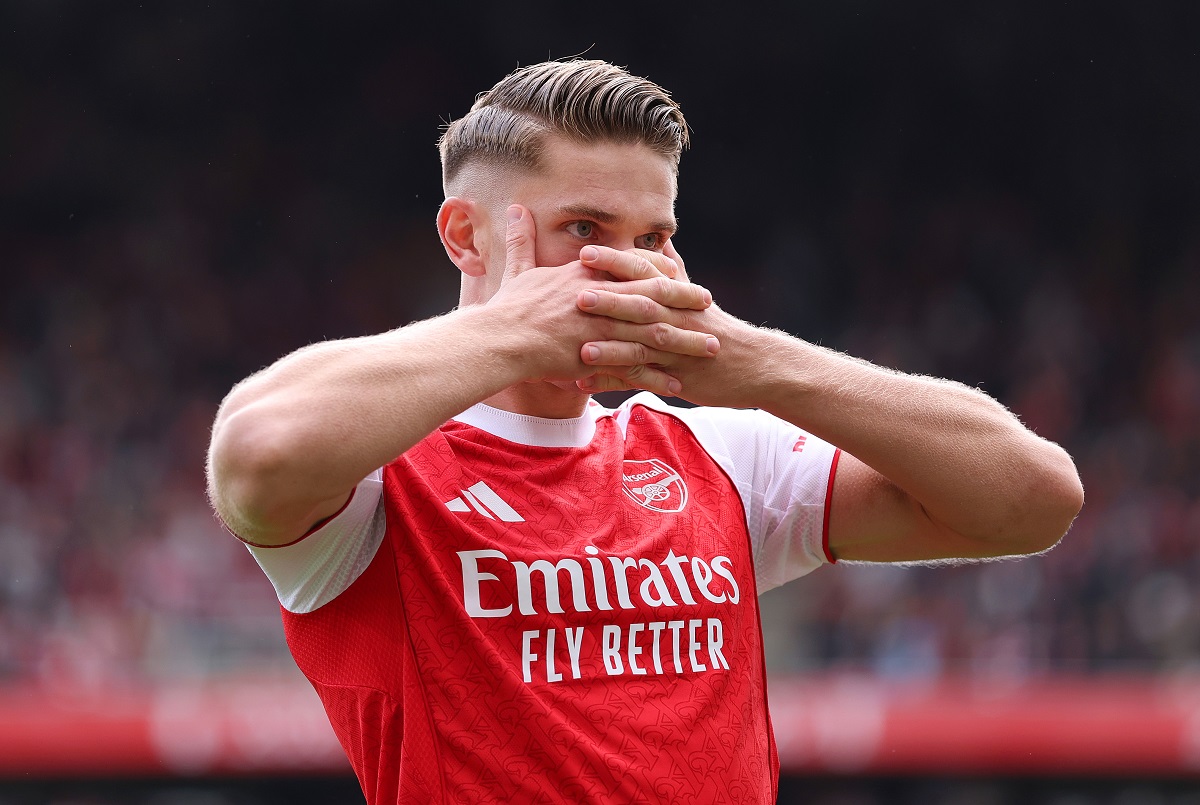 Viktor Gyökeres marcó para el Arsenal ante el Forest y ya lleva tres goles en cuatro partidos