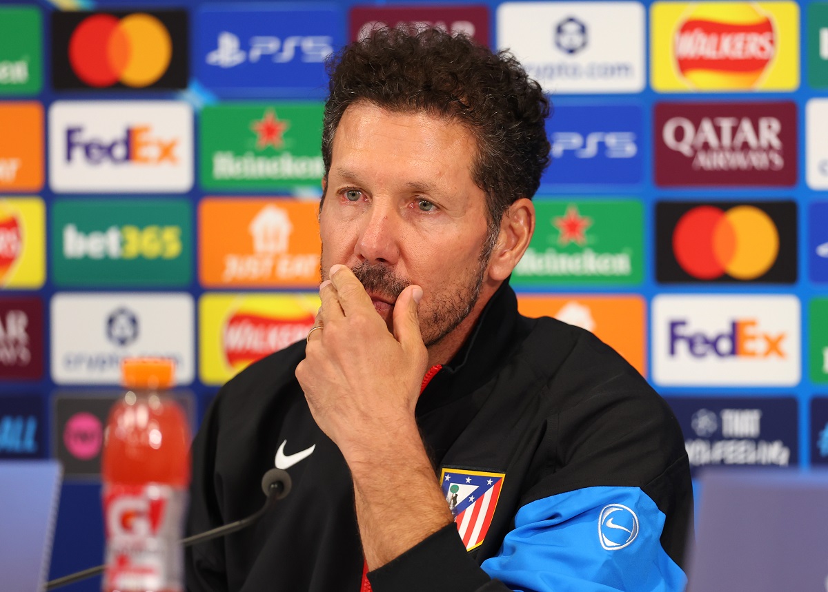 Diego Simeone: «No siento presión en el Atlético, amo lo que hago y soy un apasionado»