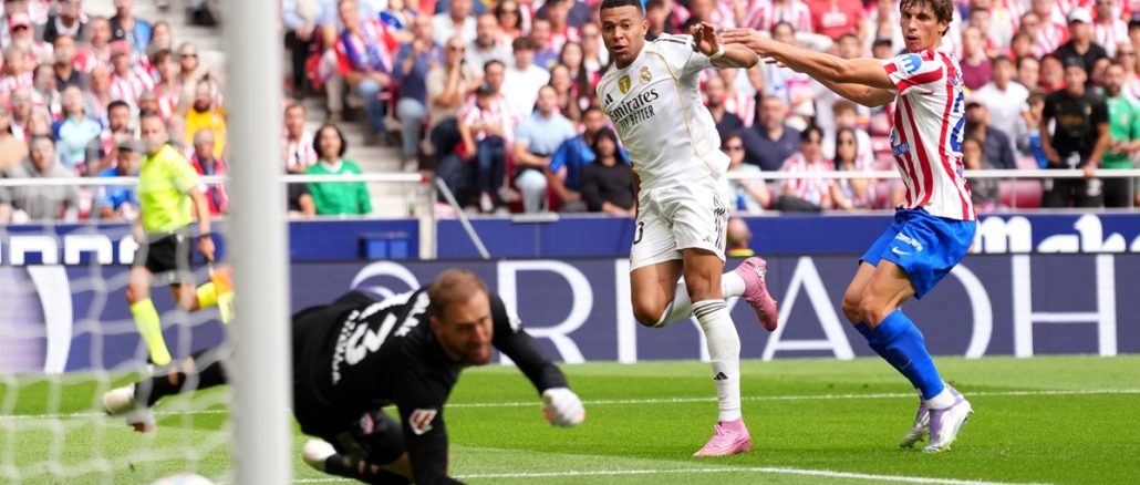 Mbappé empató el derbi para Real Madrid