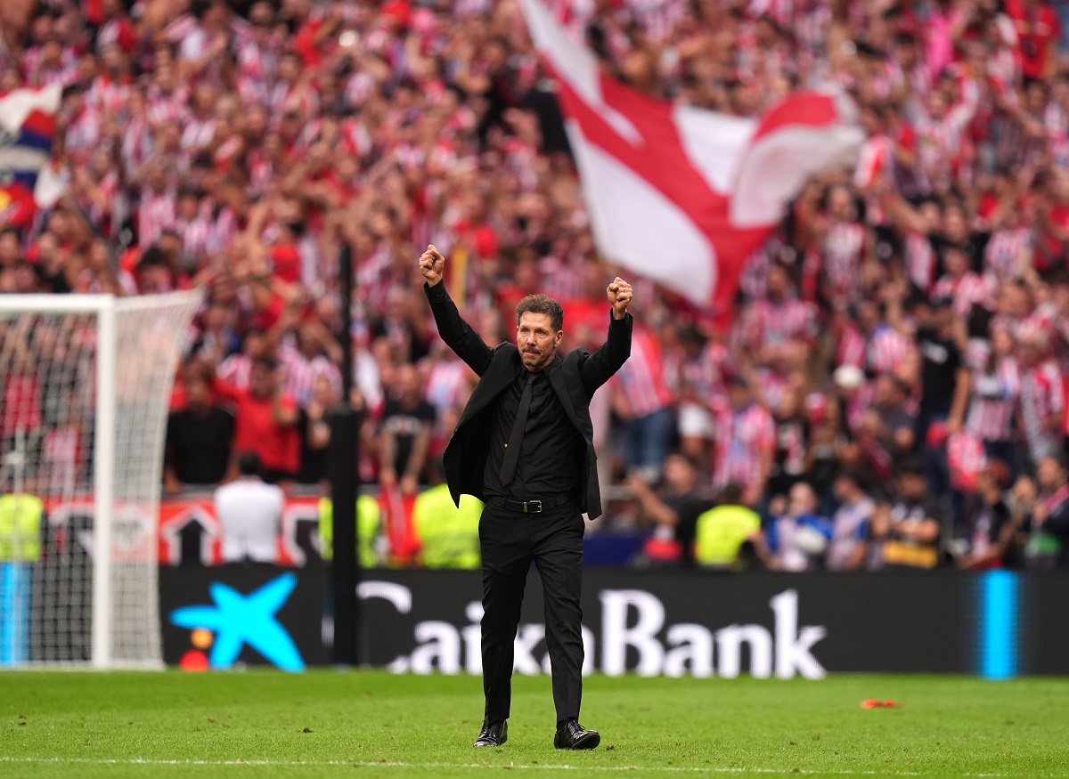 Diego Simeone y la goleada del Atlético al Real Madrid: «Me quedo con todo lo que hicimos»
