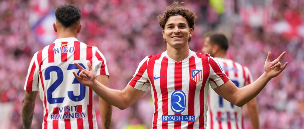 Julián Álvarez volvió a marcar en el Derbi Madrileño