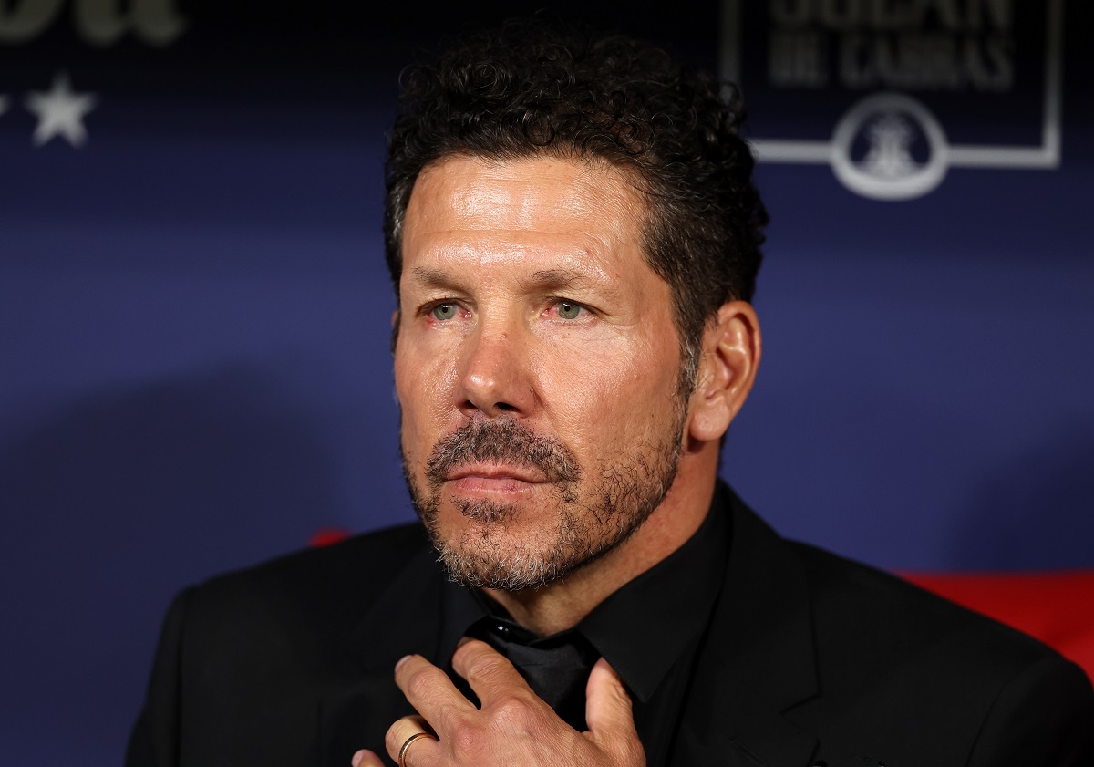 Diego Simeone habló tras el triunfo del Atlético ante Villarreal