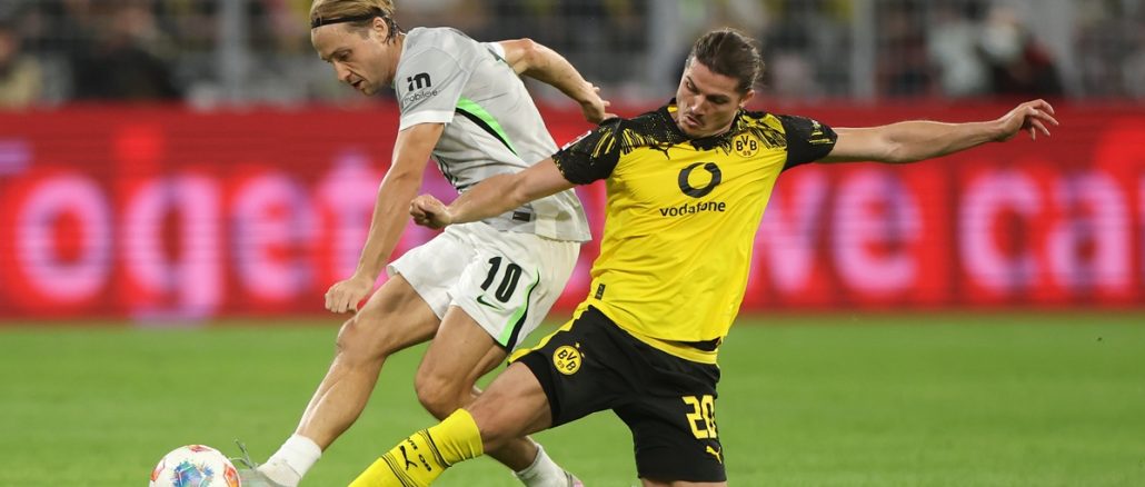 Borussia Dortmund venció a Wolfsburgo y sigue de cerca a Bayern