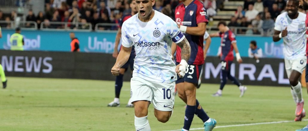 Cagliari 0 Inter 2 Inter fue más que Cagliari y le ganó 2 a 0 por Serie A