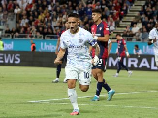 Inter fue más que Cagliari y le ganó 2 a 0 por Serie A