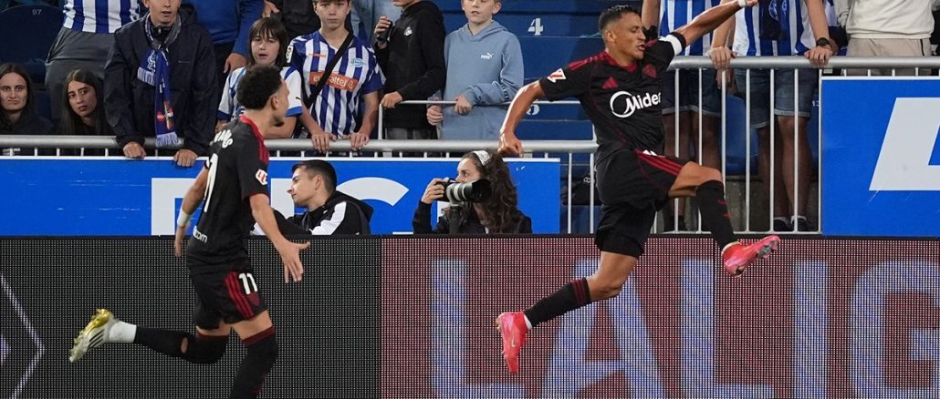 Alexis Sánchez puso el 2 a 1 parcial de Sevilla sobre Alavés Alexis Sánchez volvió a marcar un gol después de 537 días
