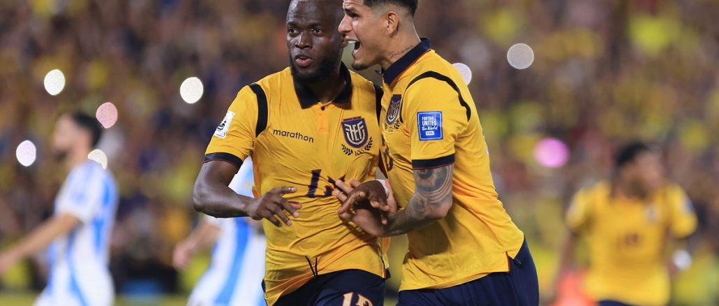 Argentina vs Ecuador Ecuador venció a Argentina
