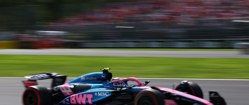 Sigue girando Franco Colapinto en Monza con su Alpine Franco Colapinto se pasó de largo, acusó un calambre y pierde posiciones