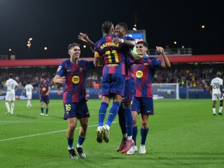 Barcelona aplastó a Valencia por 6 a 0 en el Johan Cruyff