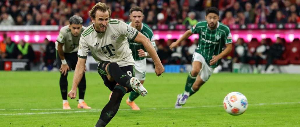Harry Kane puso el 2 a 0 parcial de Bayern Múnich sobre Werder Bremen Harry Kane llegó a los 15 goles en 10 partidos de esta temporada