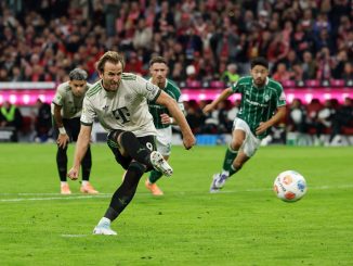 Harry Kane llegó a los 15 goles en 10 partidos de esta temporada