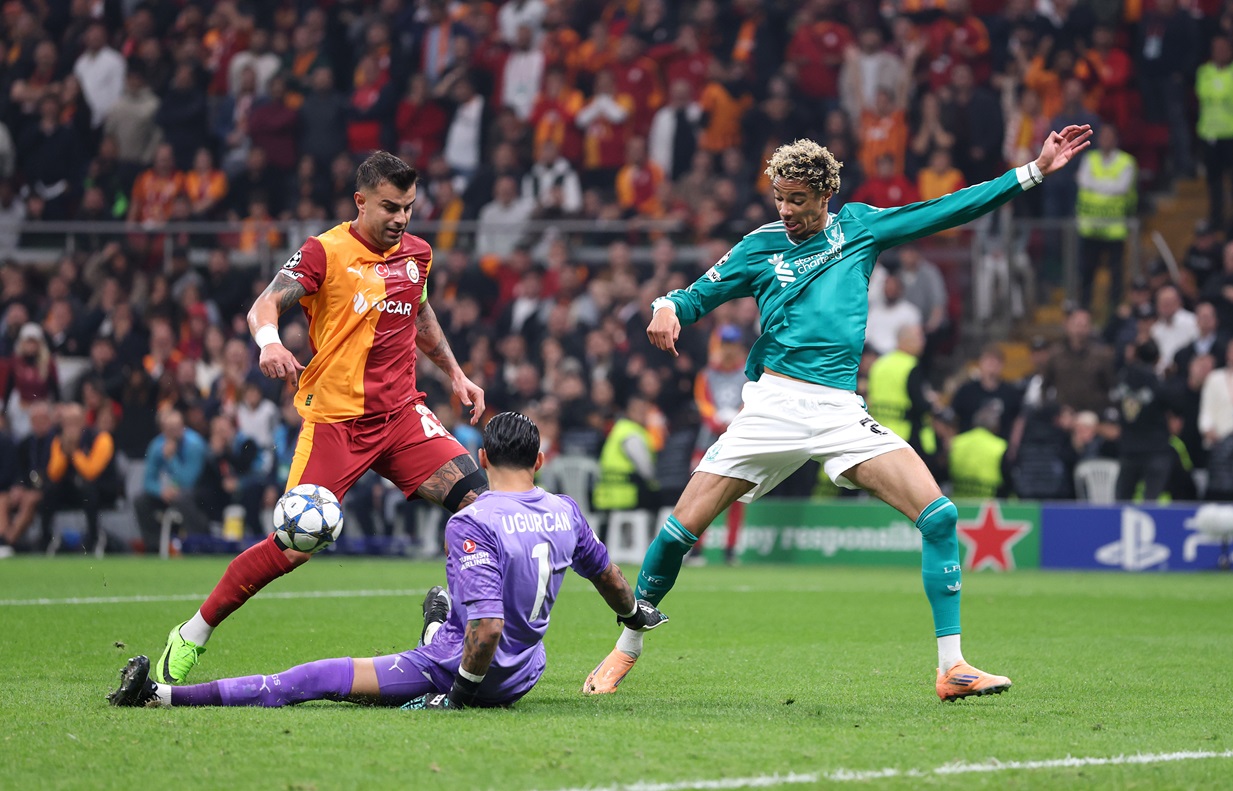 Galatasaray dio el batacazo y le ganó a Liverpool por Champions