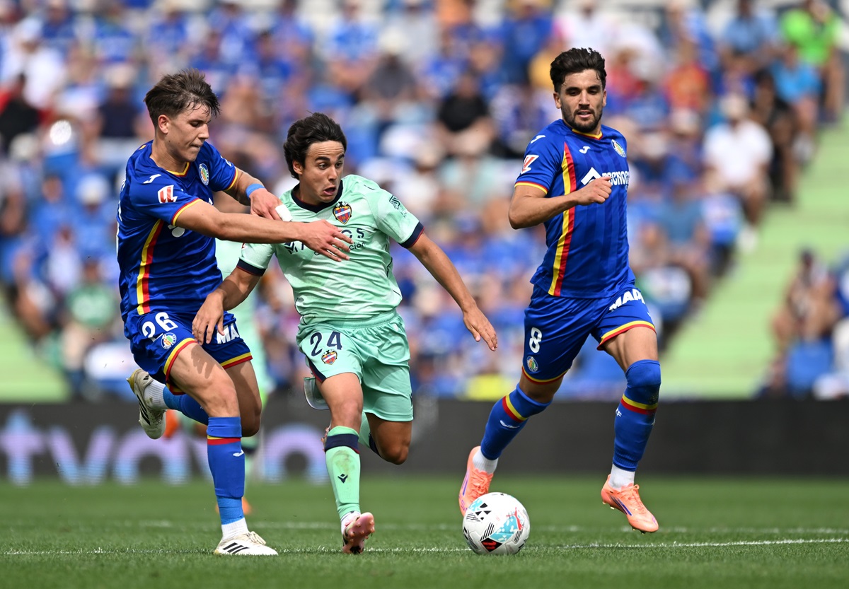 Getafe dejó pasar otro tren y empató con Levante