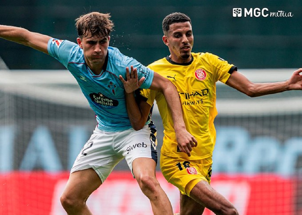 Celta rescató un punto en el final y dejó al Girona con un sabor amargo en La Liga