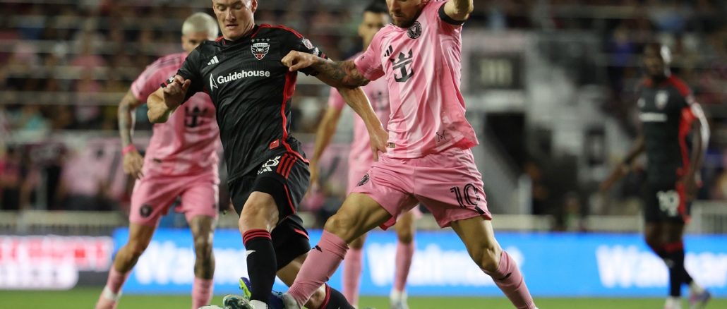 Lionel Messi frotó la lámpara: brillante asistencia a Tadeo Allende en Inter Miami ante DC United
