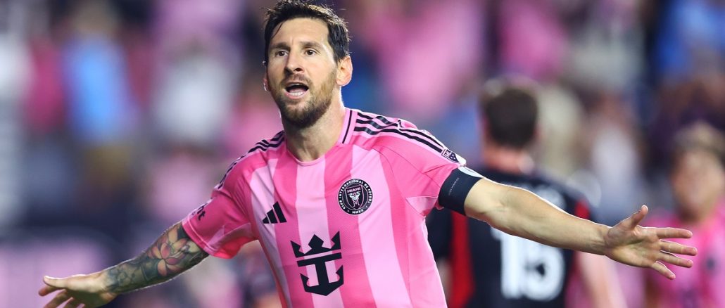 Lionel Messi Lionel Messi se subió a la cima de la tabla de goleadores de la MLS con otro doblete
