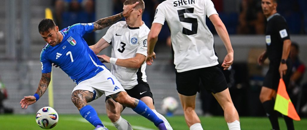 Noruega disfruta mientras Italia pasa vergüenza en Bergamo y empata 0 a 0 con Estonia