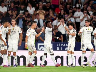 Golazo de Vinicius en Real Madrid vs Levante
