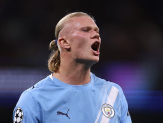 Erling Haaland pasó del quinto al puesto 26 en el Balón de Oro