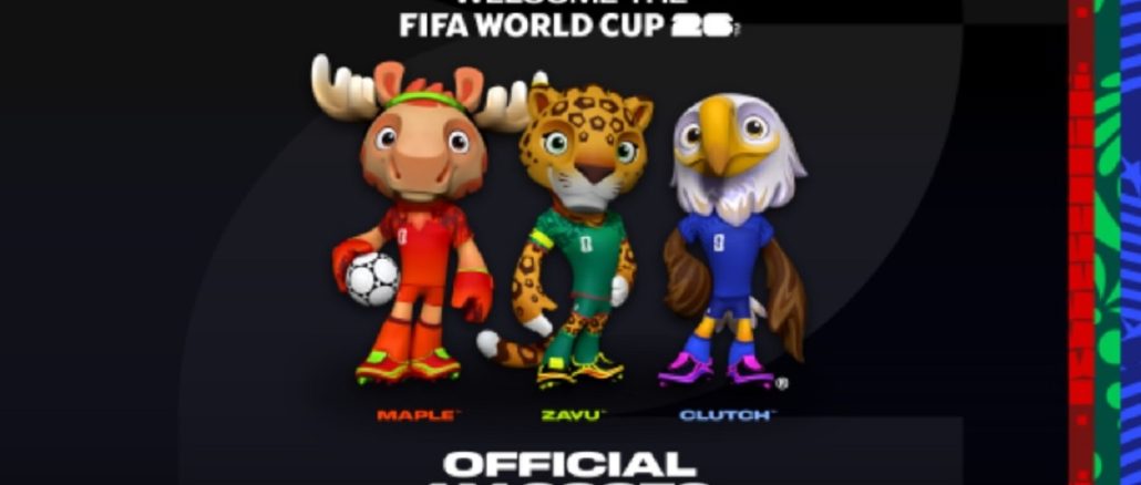 mascotas-oficiales-mundial-2026 El Mundial 2026 ya tiene a sus nuevas mascotas: Maple, Zayu y Clutch