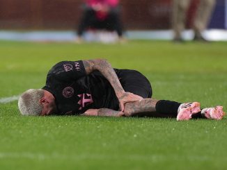 Rodrigo de Paul recibió una multa económica de la MLS por simular una infracción