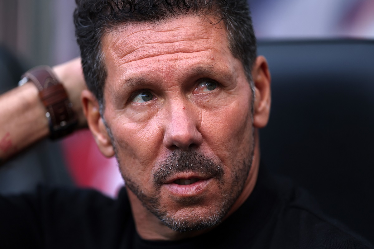 Diego Simeone: "Julián Álvarez es el mejor jugador que tenemos y lo necesitamos"