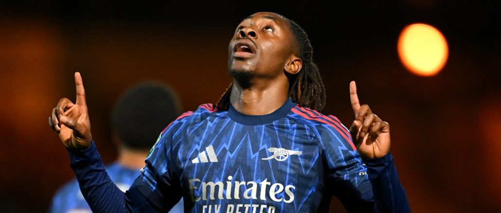 Primer gol de Eberechi Eze con Arsenal Eberechi Eze debutó en redes de Arsenal