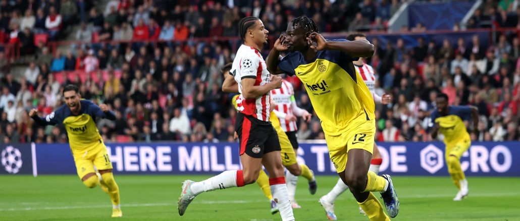 Union St Gilloise dio el primer golpe en Champions y goleó al PSV