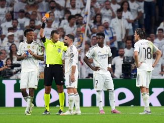 ¡Insulto y cabezazo! La infantil expulsión de Dani Carvajal en Real Madrid ante Marsella