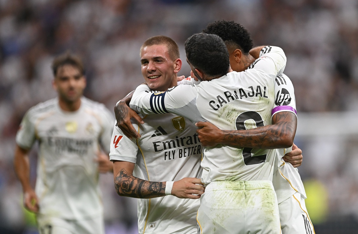 Franco Mastantuono marcó su primer gol con Real Madrid