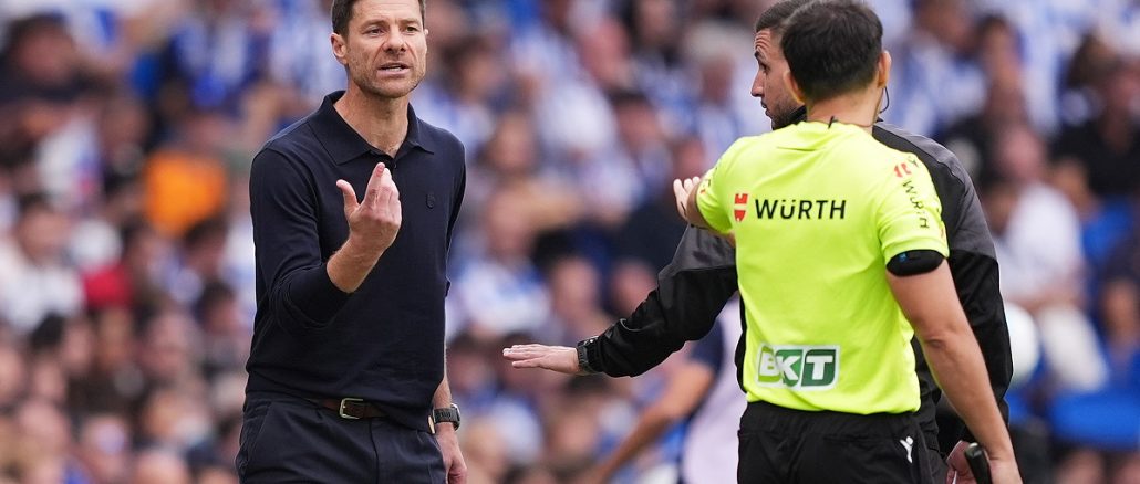 Xabi Alonso, furioso con el arbitraje tras el triunfo del Real Madrid