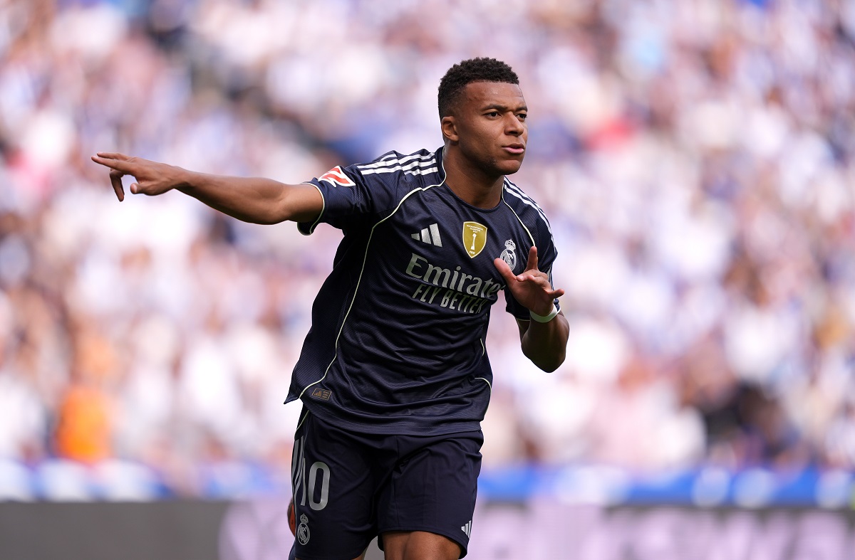 Mbappé se subió la cima de goleadores de La Liga y quedó a uno de Zidane en Real Madrid
