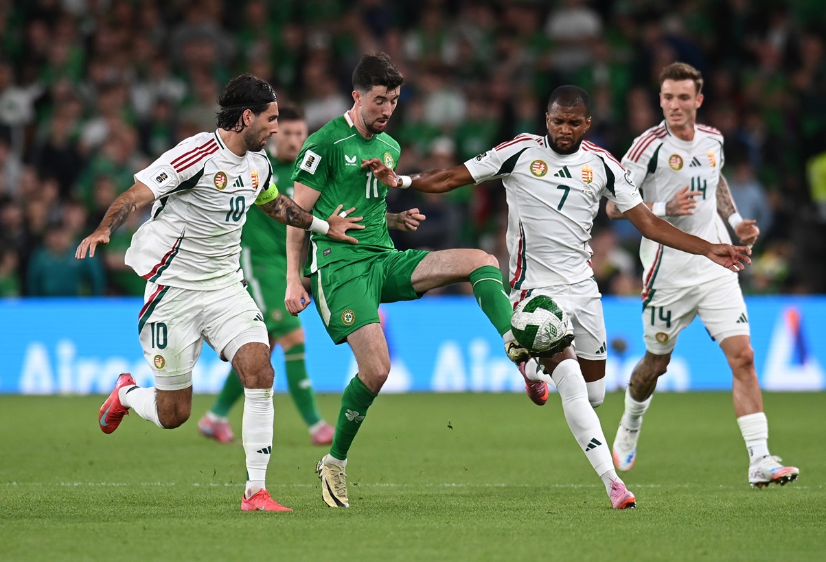 Hungría no aguantó, sufrió y empató con Irlanda por eliminatorias