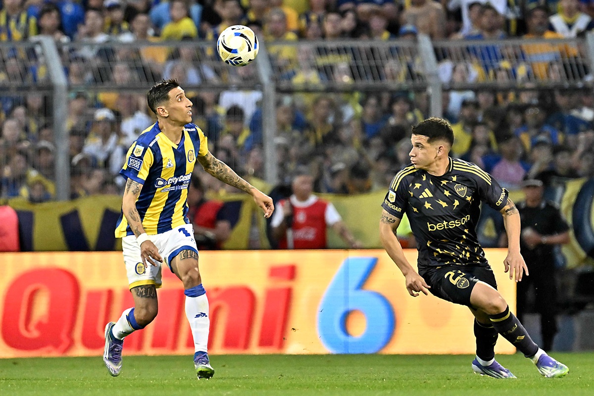 Boca empató con Rosario Central en otra noche épica de Di María