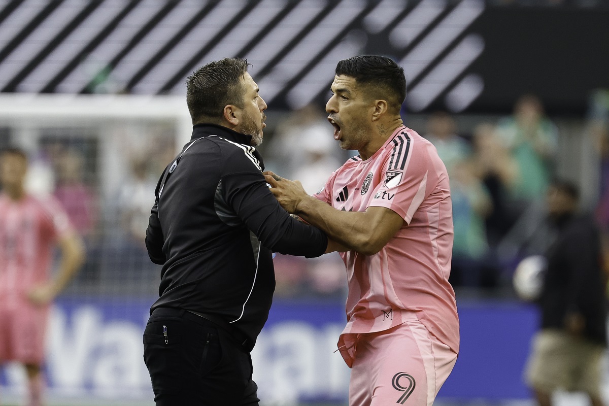 Luis Suárez recibió tres fechas más de suspensión tras el escándalo en la Leagues Cup