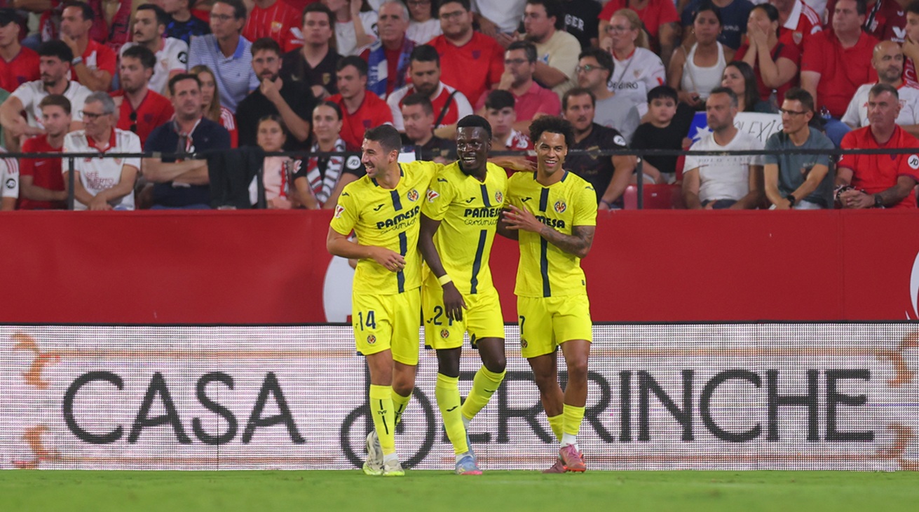 Villarreal reaccionó al final, venció al Sevilla y se metió en la discusión de La Liga